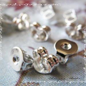 136pcs/68 Pairs Earring Stopers -brass Earnuts-..