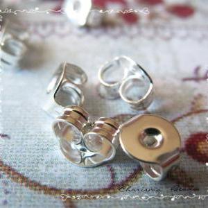 36pcs/18 Pairs Earring Stopers -brass Earnuts-..